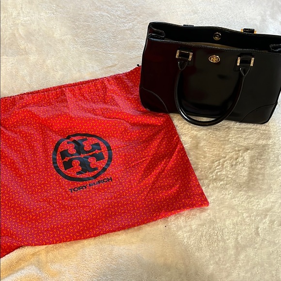 Tory Burch Elegant Black Tote